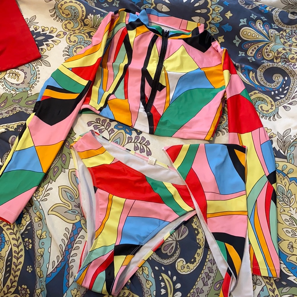 Cute 3 piece bathing suit set